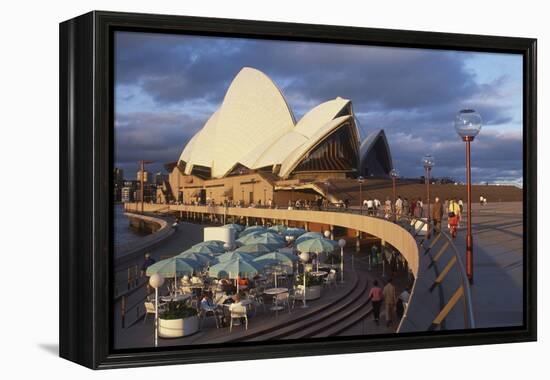 Sydney Opera House-Charles Bowman-Framed Premier Image Canvas