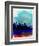 Sydney Watercolor Skyline-NaxArt-Framed Art Print