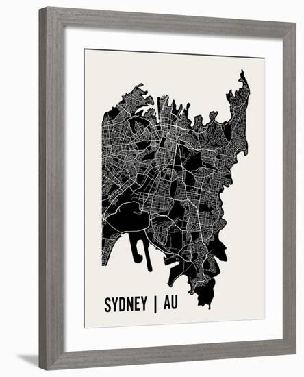 Sydney-Mr City Printing-Framed Art Print