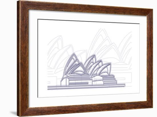 Sydney-Cristian Mielu-Framed Art Print