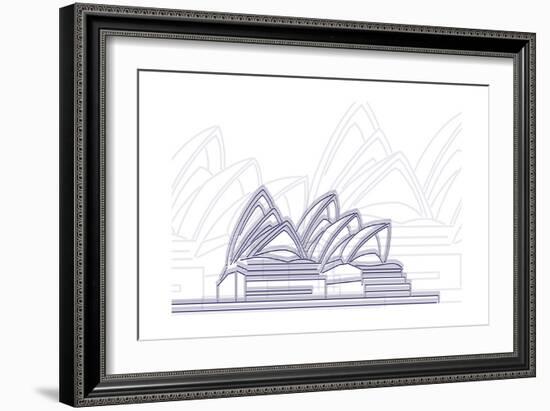 Sydney-Cristian Mielu-Framed Art Print