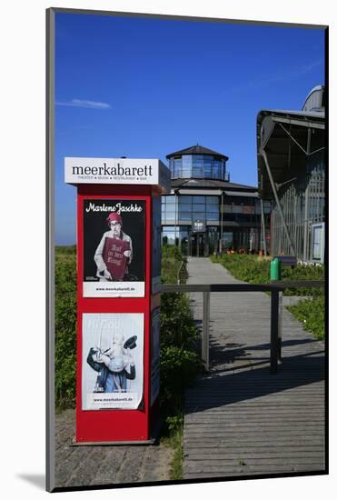 Sylt Quelle' (Restaurant) with 'Meerkabarett' (Theater-Uwe Steffens-Mounted Photographic Print