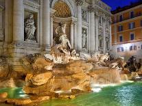 Trevi Fountain-Sylvain Sonnet-Mounted Photographic Print