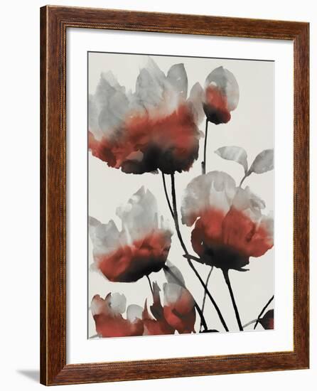 Sylvan I - Rouge-Tania Bello-Framed Giclee Print