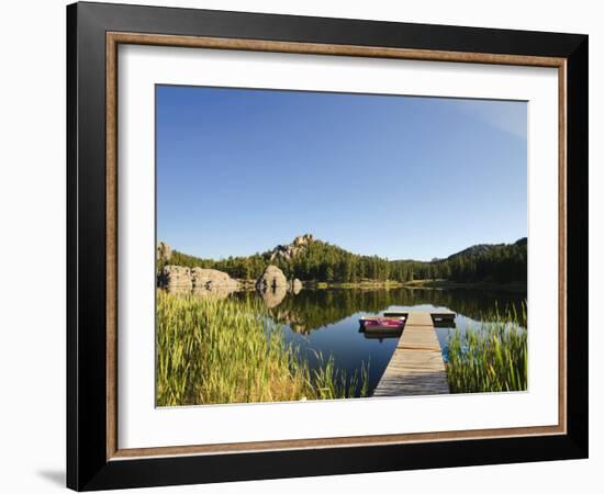 Sylvan Lake, Black Hills National Forest, Custer State Park, South Dakota-Michele Falzone-Framed Photographic Print