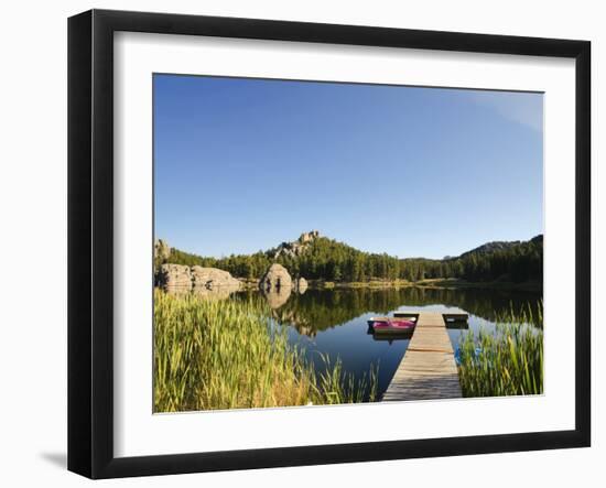 Sylvan Lake, Black Hills National Forest, Custer State Park, South Dakota-Michele Falzone-Framed Photographic Print