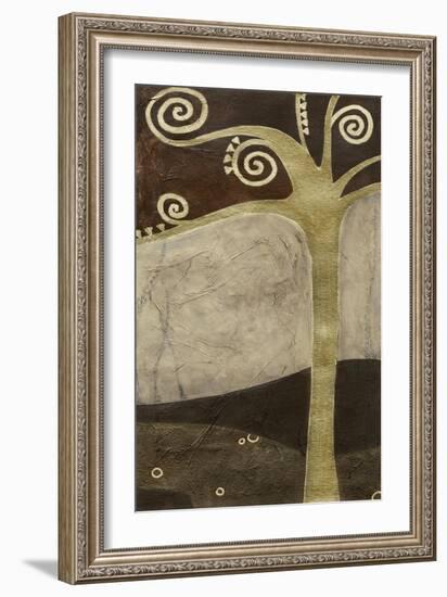 Sylvan Spirals II-Erica J. Vess-Framed Art Print