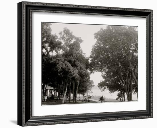 Sylvester Avenue, Manhansett I.E. Manhasset, Shelter Island, N.Y.-null-Framed Photo