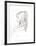 Sylvette De Profil Gouche-Pablo Picasso-Framed Collectable Print