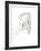 Sylvette De Profil Gouche-Pablo Picasso-Framed Collectable Print