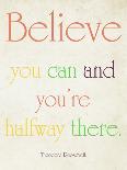 Believe You Can-Sylvia Coomes-Stretched Canvas