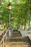 Stairs leading up to Montmartre-Sylvia Gulin-Photographic Print