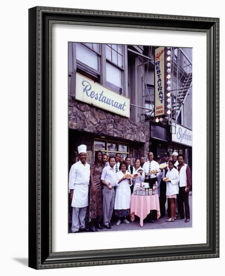 Sylvia's Soul Food Harlem-Carol Highsmith-Framed Photo