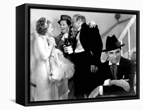 Sylvia Scarlett, Dennie Moore, Katharine Hepburn, Edmund Gwenn, Cary Grant, 1935-null-Framed Stretched Canvas