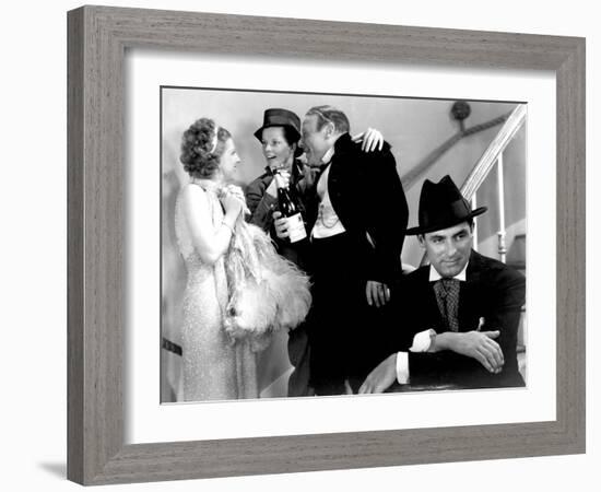 Sylvia Scarlett, Dennie Moore, Katharine Hepburn, Edmund Gwenn, Cary Grant, 1935-null-Framed Photo