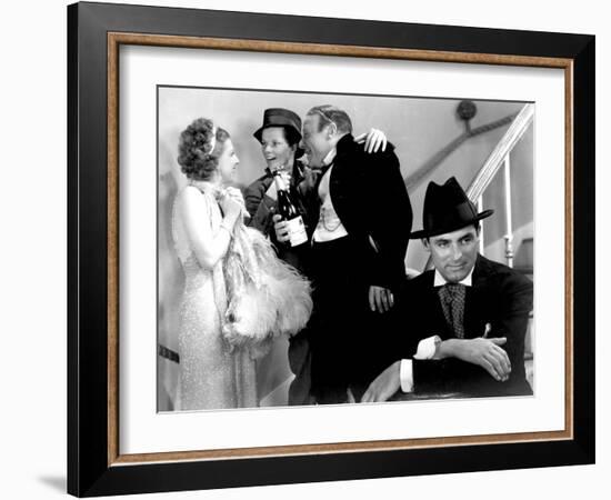 Sylvia Scarlett, Dennie Moore, Katharine Hepburn, Edmund Gwenn, Cary Grant, 1935-null-Framed Photo