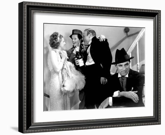 Sylvia Scarlett, Dennie Moore, Katharine Hepburn, Edmund Gwenn, Cary Grant, 1935-null-Framed Photo