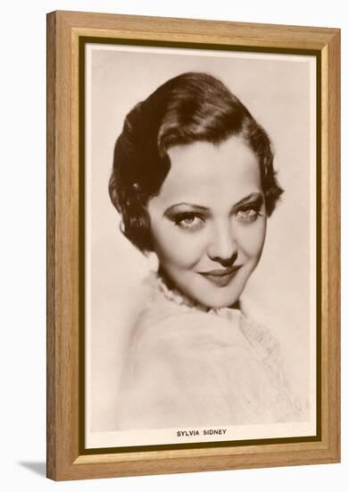 Sylvia Sidney, Postcard-null-Framed Premier Image Canvas