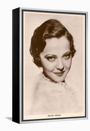 Sylvia Sidney, Postcard-null-Framed Premier Image Canvas