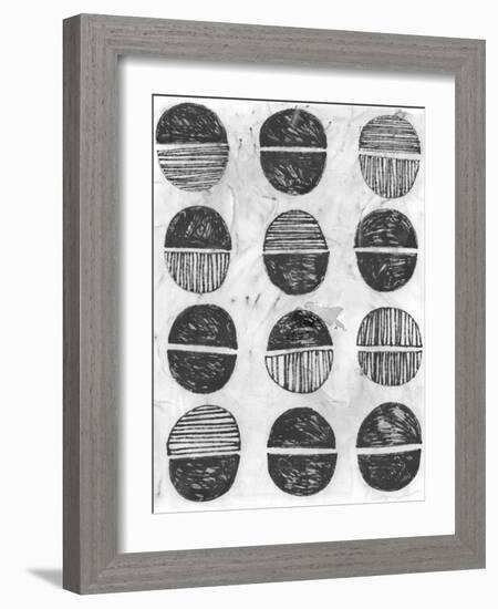 Symbol Imprint I-June Vess-Framed Art Print
