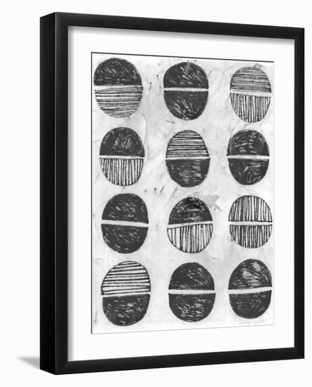 Symbol Imprint I-June Vess-Framed Art Print