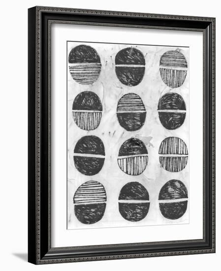 Symbol Imprint I-June Vess-Framed Art Print