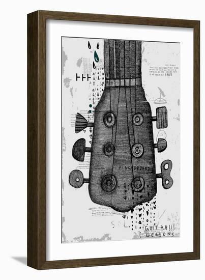 Symbolic Image of Part of a Musical Instrument-Dmitriip-Framed Art Print