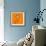 Symbolic Light Bulb with Brain inside and Electric Plug-AnnSunnyDay-Framed Premium Giclee Print displayed on a wall