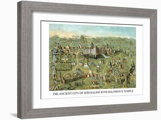 Symbols -Solomon's Temple-Charles O'Donnell-Framed Art Print