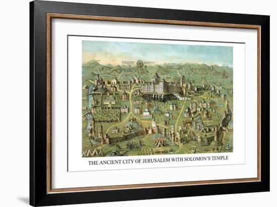 Symbols -Solomon's Temple-Charles O'Donnell-Framed Art Print