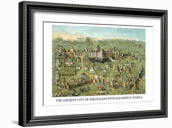 Symbols -Solomon's Temple-Charles O'Donnell-Framed Art Print