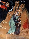 Abraham Sacrificing Isaac-Symeon Axenti-Framed Giclee Print