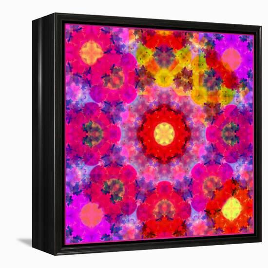 Symmetric Dreamy Photographic Layer Work from Tulips-Alaya Gadeh-Framed Premier Image Canvas