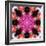 Symmetric Energetic Floral Montage of Flowers-Alaya Gadeh-Framed Photographic Print