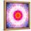 Symmetric Energetic Floral Montage of Flowers-Alaya Gadeh-Framed Premier Image Canvas