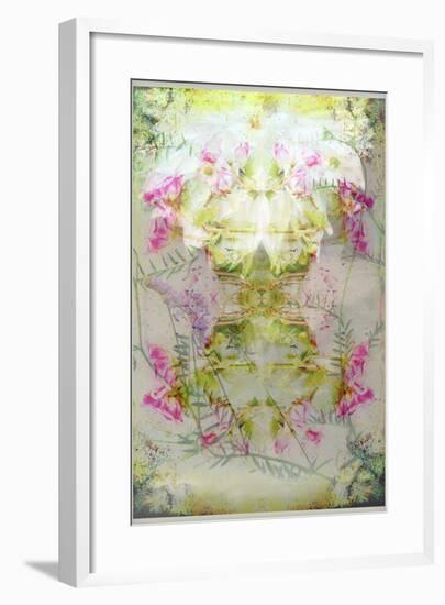 Symmetric Floral Montage from Flowers-Alaya Gadeh-Framed Photographic Print