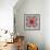 Symmetric Floral Montage with Red Blooming Rose Blossom, Cherry Blossoms and Spring Trees-Alaya Gadeh-Framed Photographic Print displayed on a wall