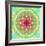 Symmetric Floral Montage-Alaya Gadeh-Framed Photographic Print