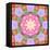 Symmetric Layer Work from Flowers Photographs-Alaya Gadeh-Framed Premier Image Canvas