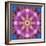 Symmetric Layer Work from Flowers Photographs-Alaya Gadeh-Framed Photographic Print