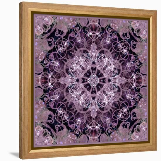 Symmetric Montage of Flowers-Alaya Gadeh-Framed Premier Image Canvas