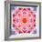 Symmetric Multicolor Layer Work of Blossoms-Alaya Gadeh-Framed Photographic Print