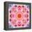 Symmetric Multicolor Layer Work of Blossoms-Alaya Gadeh-Framed Premier Image Canvas