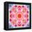 Symmetric Multicolor Layer Work of Blossoms-Alaya Gadeh-Framed Premier Image Canvas