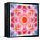 Symmetric Multicolor Layer Work of Blossoms-Alaya Gadeh-Framed Premier Image Canvas