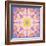 Symmetric Multicolor Layer Work of Blossoms-Alaya Gadeh-Framed Photographic Print