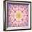 Symmetric Multicolor Layer Work of Blossoms-Alaya Gadeh-Framed Photographic Print