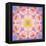 Symmetric Multicolor Layer Work of Blossoms-Alaya Gadeh-Framed Premier Image Canvas