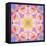 Symmetric Multicolor Layer Work of Blossoms-Alaya Gadeh-Framed Premier Image Canvas