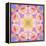 Symmetric Multicolor Layer Work of Blossoms-Alaya Gadeh-Framed Premier Image Canvas